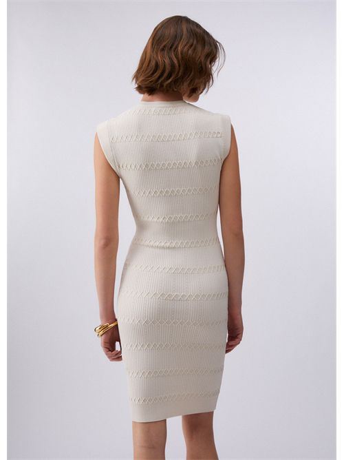 Dress woman white LIU JO | CA6104MS55N/P9574